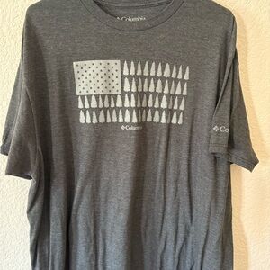 Columbia Men's Charcoal Graphic Tee
